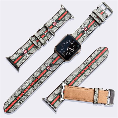 gucci apple watch band authentic|luxury apple watch bands gucci.